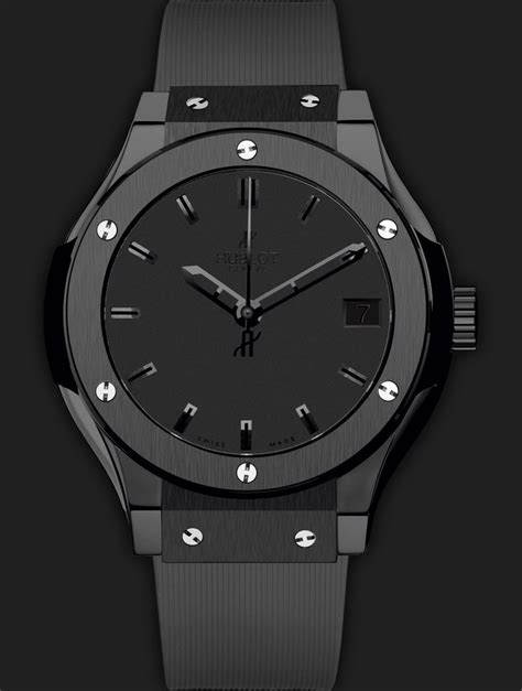 hublot classic fusion all black 38mm|Hublot classic fusion automatic 38mm.